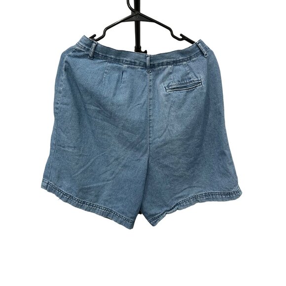 White Stag Womens Denim Shorts Pockets Size 10 Casual Summer Wear - Picture 2 of 9